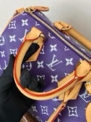 wholesale quality louis vuitton m11562 speedy p9 bandoulkere 25 purple model no. 1